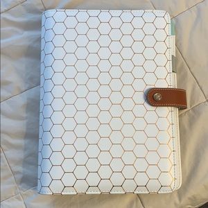 Webster’s Pages A5 Planner - Gold Honeycomb